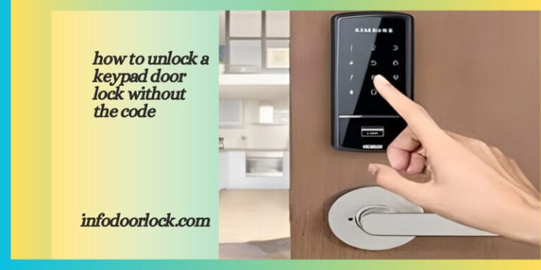 “Crack the Code: Unlocking Keypad Door Locks Without the Numbers”