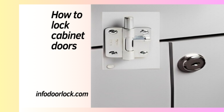 “Easy Cabinet Lock Solutions: Protect Your Home in Minutes!”